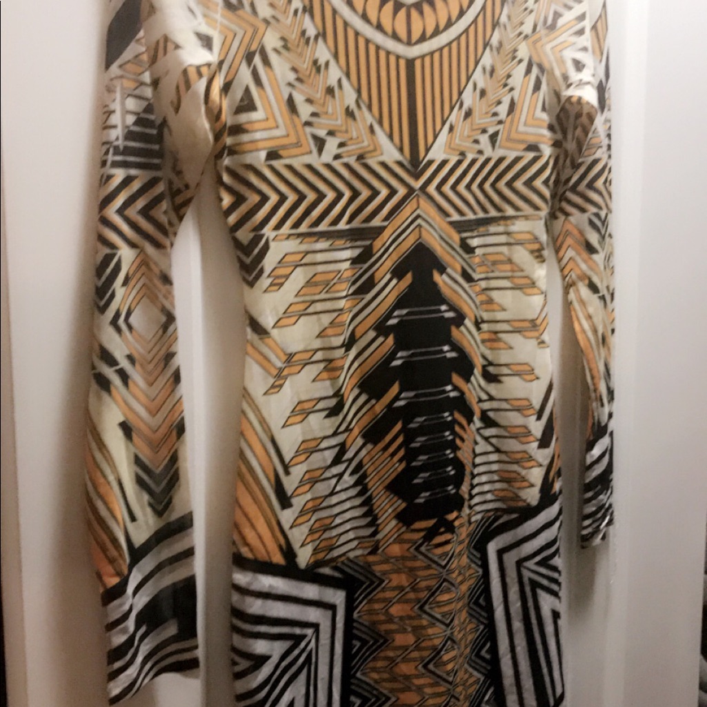 Translucent Aztec Print